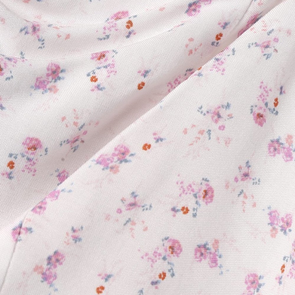 Lulu's Simpler Times Cream Floral Print maxi M - Picture 6 of 6